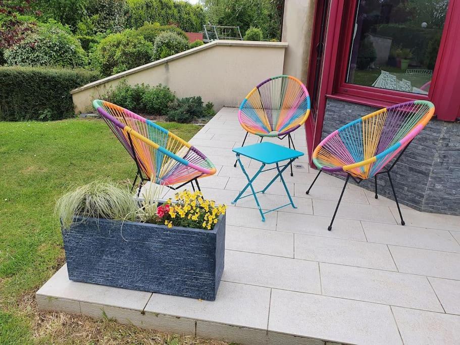 La Mare Aux Chevres Villa Reux Dış mekan fotoğraf